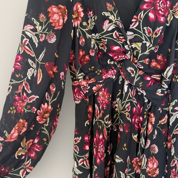 A.L.C. | Floral Wrap Mini Dress | Size 4 - Picture 10 of 10